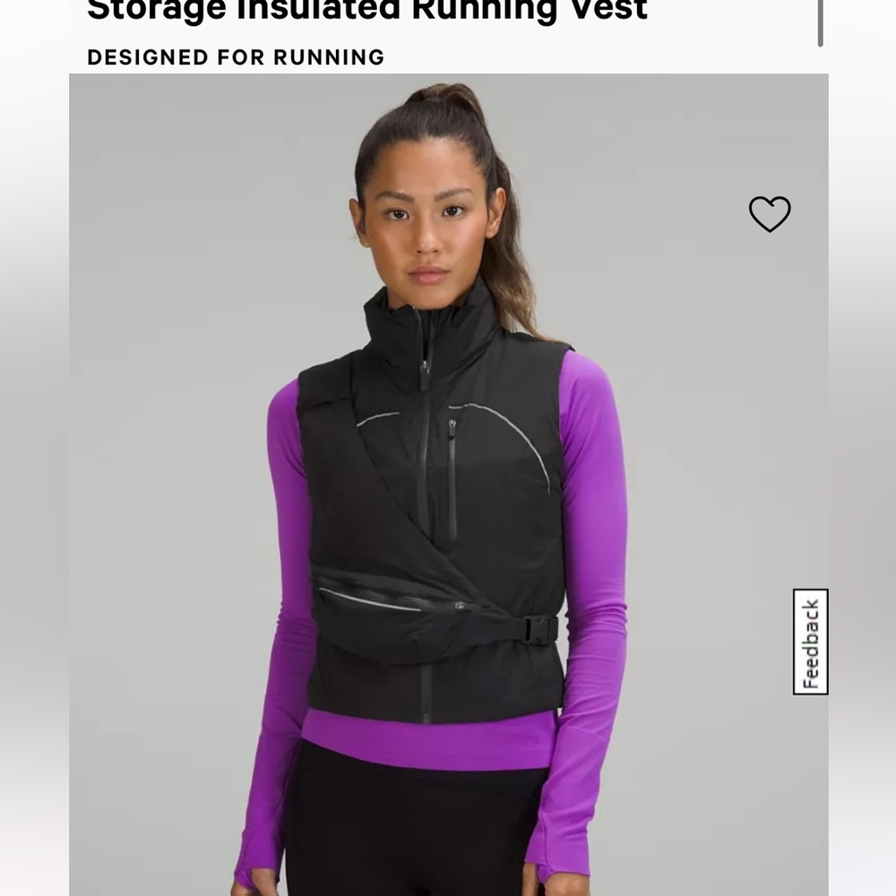Lululemon women’s run vest